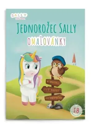 Jednorožec Sally - Omaľovánky