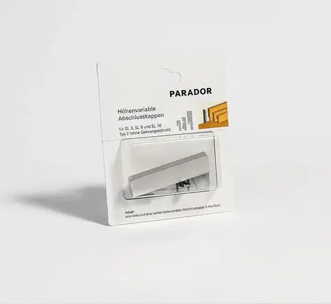 Univerzálne ukončenie typ 2 PARADOR SL 3 SL 5 SL 5 WF SL 18 hliník 1602614 Hliník