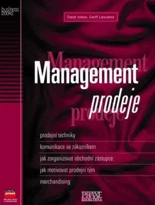 Management prodeje - David Jobber, Lancaster Geoff