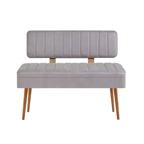 Jedálenský set s rozkladacím stolom a stoličkami (5 kusov) Vina 0701 - 4 - Atlantic, Grey