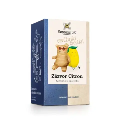 Sonnentor BIO Čaj zázvor-citrón