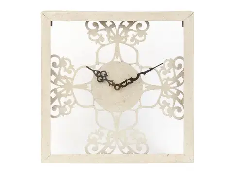 Nástenné hodiny Clayre &amp; EEF, 6KL0249, 31cm