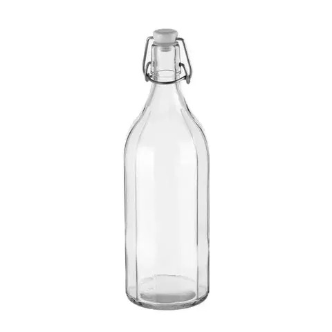 Kinekus Fľaša s klipsou hranatá DELLA CASA 1000ml