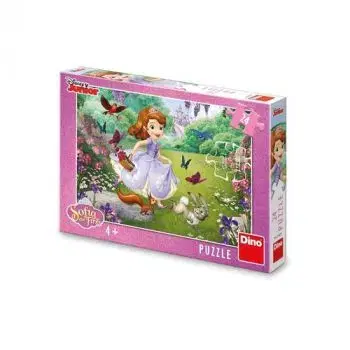 Puzzle Sofia na prechádzke 24 Dino - Dino Toys