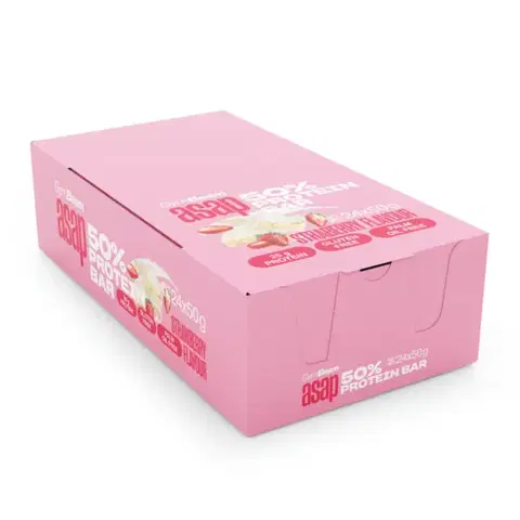 GymBeam ASAP 50% Protein Bar jahoda