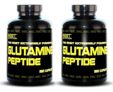 Glutamine Peptide od Best Nutrition 250 kaps + 250 kaps.