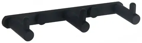 Vešiak na uteráky 3 háčiky MEXEN DREN čierny