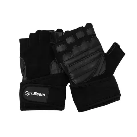 GymBeam Fitness rukavice Pro WristWraps Black  M