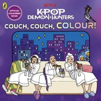 KPop Demon Hunters: Couch, Couch, Colour!: Official Colouring Book - KPop Demon Hunters
