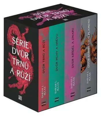Dvůr trnů a růží - box 1-4, 4. vydání - Sarah J. Maasová, Ivana Svobodová