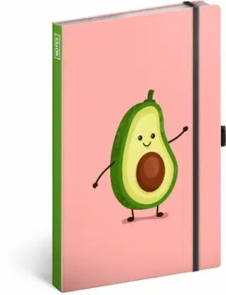 Notes Avokádo linajkovaný