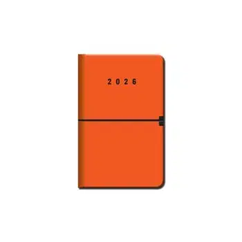 Mini diár A6 2026 CAPRI oranžový
