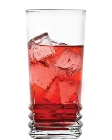 Kinekus Sklenený pohár na vodu, 335ml, ELEGAN, číry, 6ks, sada
