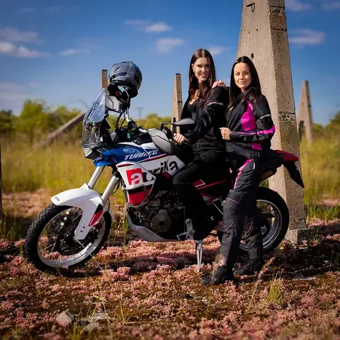 Dámska letná moto bunda W-TEC Martix Lady Farba čierna, Veľkosť L