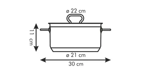 Tescoma kastról HOME PROFI s pokrievkou ø 22 cm, 4,0l