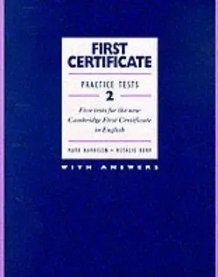 First Certificate Practice Tests 2 with Key - Mark Harrison