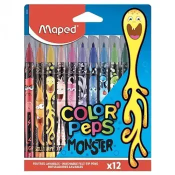 Fixky MAPED Color'Peps Monster 12 ks - Maped