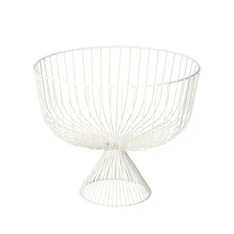 Dekoria Miska Elin ⌀30cm white, ⌀ 30 x 25,5 cm
