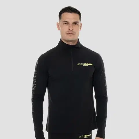 GymBeam Tričko Pace s dlhým rukávom Black  S