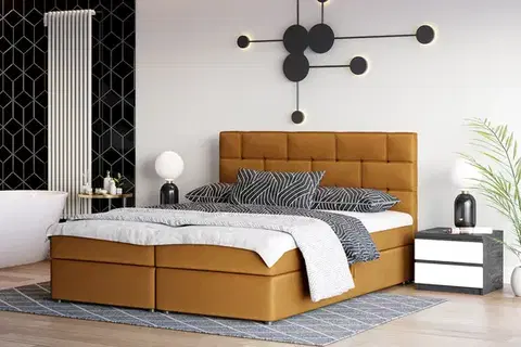 WALENT boxspringová posteľ 140x200, Itaka 33