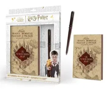 Harry Potter blok s paličkou (Záškodnícka mapa)