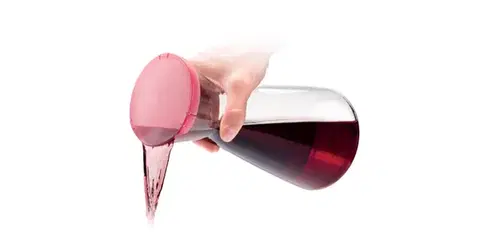 Tescoma karafa UNO VINO 1.0 l červená