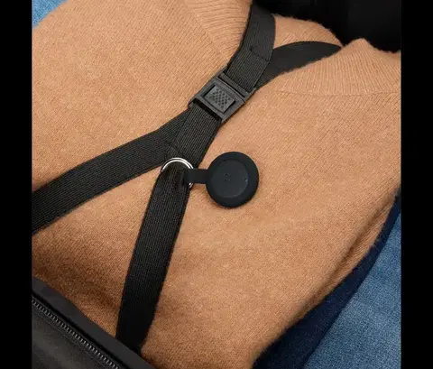 Smart Tracker s príveskom, čierny