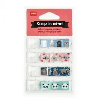 Legami Samolepiace štítky Keep in Mind Animals EXTRAORDINARY STATIONERY - Legami