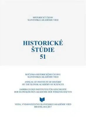 Historické štúdie 51 - Ingrid Kušniaková