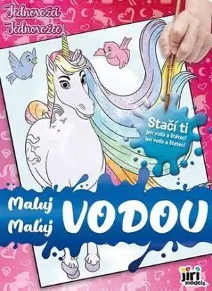 Maľuj vodou Jednorožce