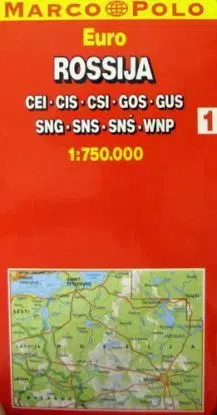 MP mapa: Rossija 1:750 000
