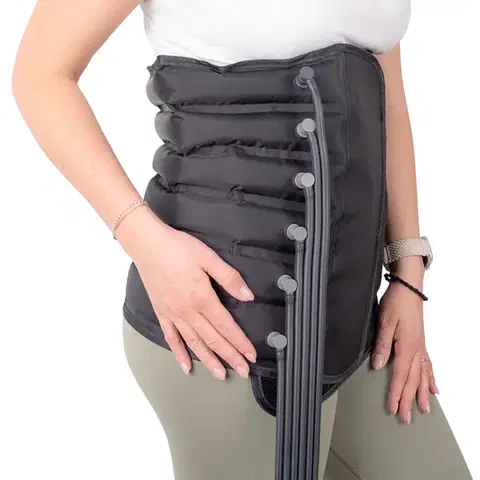 Prídavný kompresný bedrový pás inSPORTline M (110x37 cm)