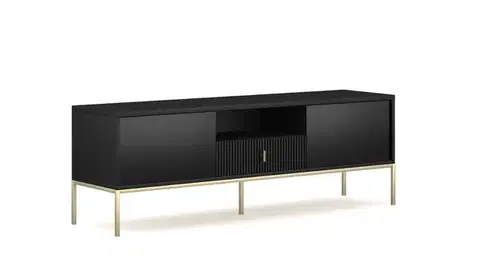 TV stolík Maggiore II 154,5 cm čierny
