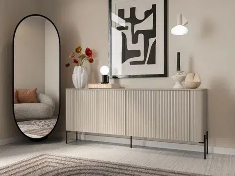 Komoda Vera 190 cm kašmírová
