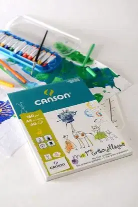 CANSON detský skicár 160g 40 listov A4