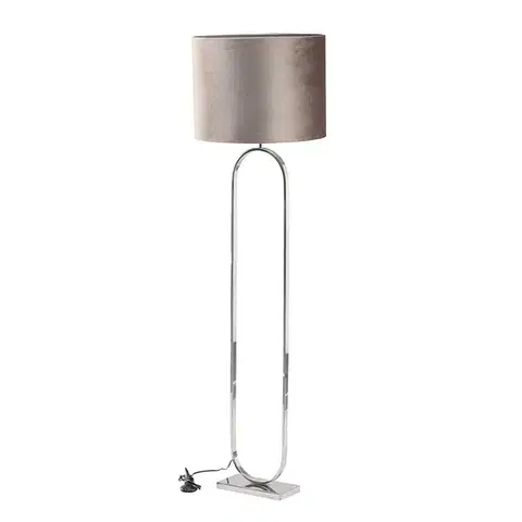 Dekoria Stojacia lampa Mira Taupe  178cm, 178 cm
