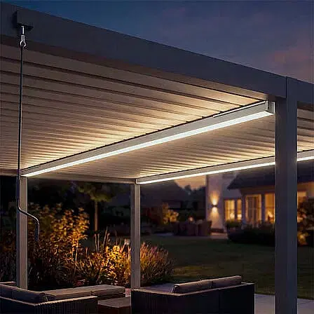 LED magnetické lišty 3m pre altánok MEGAN 2 ks (ivory)