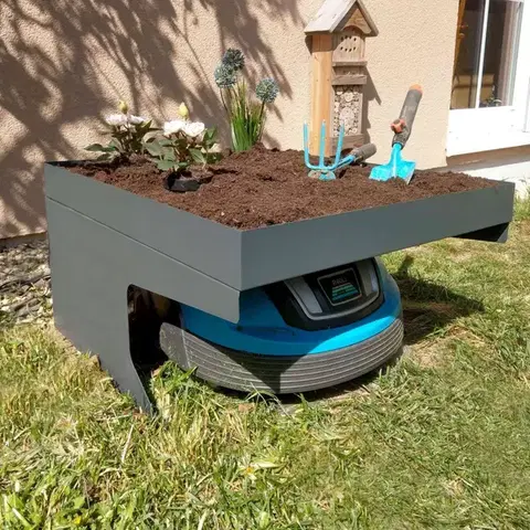 Garáž pre robotickú kosačku G60