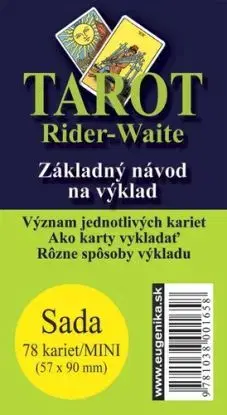 Karty - Tarot Rider Waite mini (karty + brožúrka) - Waite Arthur Edward