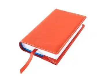 Variabilný obal so záložkou tehlový