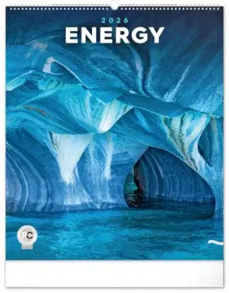 Nástenný kalendár 2026 Energia 2026, 48 x 56 cm