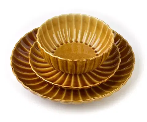Porcelánová miska EVIE 650 ml horčicovo žltá