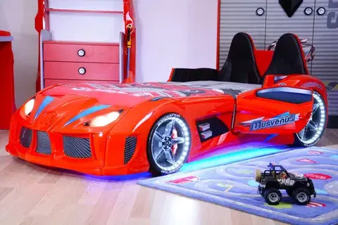 Car Bed Mnv3 - Red