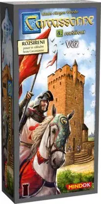 Hra Carcassonne: Veža (4. rozšírenie) Mindok - Jürgen-Klaus Wrede