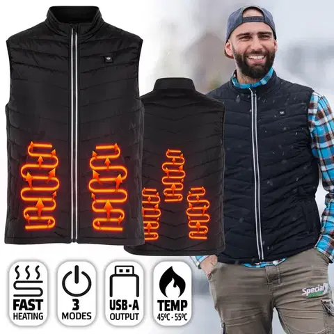 W-TEC HEATstem čierna - XXL