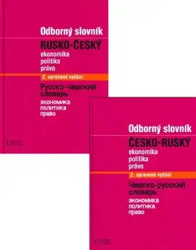 Komplet 2ks Odborný slovník rusko-český, česko-ruský - Marie Csiriková