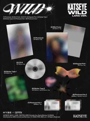 Katseye - Wild (Lara Version) CD - Katseye