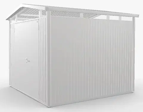 Biohort Záhradný domček BIOHORT Panorama P4 duo 273 × 278 cm (strieborná metalíza)