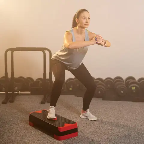 Aerobic step inSPORTline AS150 Farba čierna