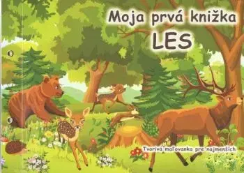 Moja prvá knižka - Les - tvorivá maľovanka pre najmenších
